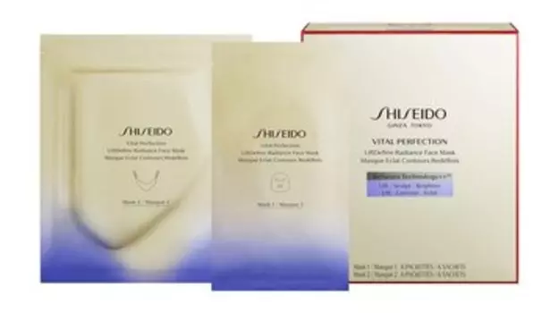 Моделирующая маска для лифтинга и сияния кожи Shiseido Vital Perfection LiftDefine Radiance Face Mask