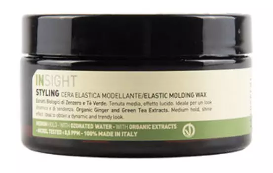 Моделирующий воск для волос с экстрактом имбиря Insight Styling Elastic Molding Wax