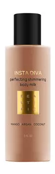 Молочко-шиммер для тела с маслами арганы, кокоса и манго Beautific Insta Diva Perfecting Shimmering Body Milk