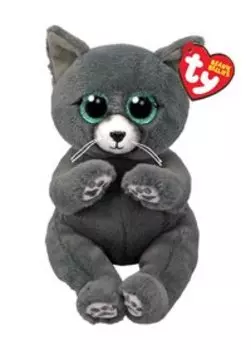 Мягкая игрушка TY Гримми Серый котик