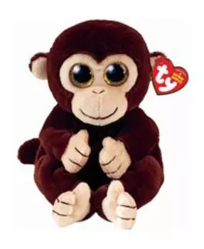 Мягкая игрушка TY Матео Коричневая обезьянка