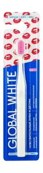Мягкая зубная щетка для чувствительных зубов и десен Global White 3864 Soft Gum Care Toothbrush