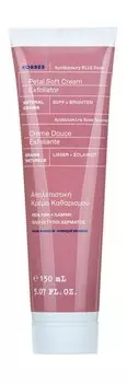 Мягкий эксфолиант для лица с экстрактом дикой розы Korres Petal Soft Cream Exfoliator