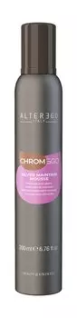 Мусс для нейтрализации желтых оттенков волос AlterEgo Italy ChromEgo Silver Maintain Mousse