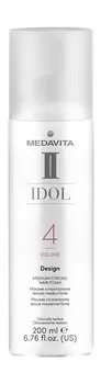 Мусс для волос средне-сильной фиксации. Medavita Idol Volume Design Medium/Strong Hair Foam