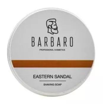 Мыло для бритья с маслом ши и оливы с ароматом сандала Barbaro Eastern Sandal Shaving Soap