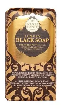 Мыло для тела c растительными экстрактами и маслами Nesti Dante Luxury Black Soap