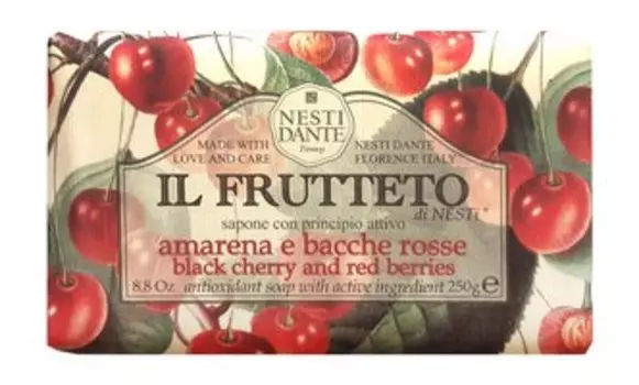 Мыло Nesti Dante Black Cherry and Red Berries Soap