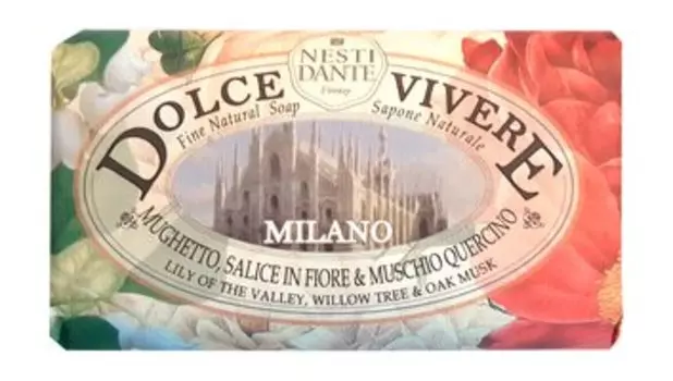 Мыло Nesti Dante Dolce Vivere Milano Fine Natural Soap