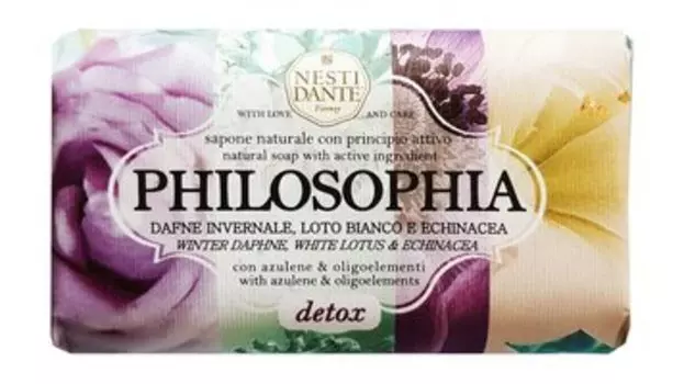 Мыло Nesti Dante Философия детокс Мыло