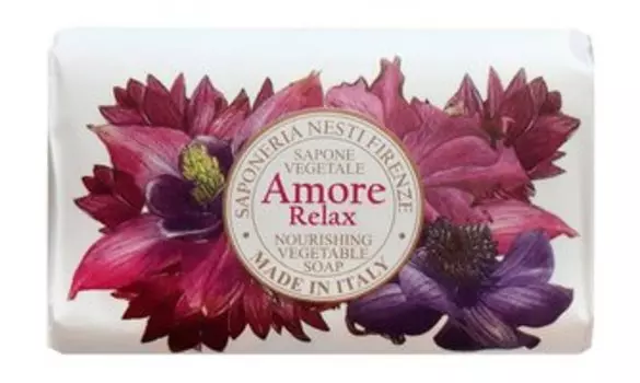 Мыло Nesti Dante Soap Amore Relax Nourishing Vegetable Soap
