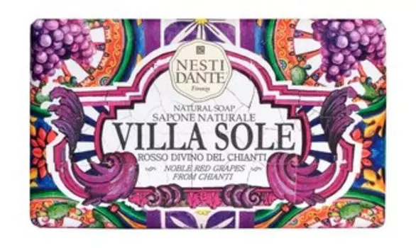 Мыло с ароматом винограда Nesti Dante Villa Sole Noble Red Grapes from Chianti Bar Soap