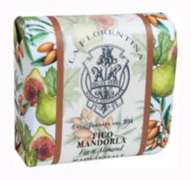 Мыло с экстрактами инжира и миндаля La Florentina Soap Fig and Almond