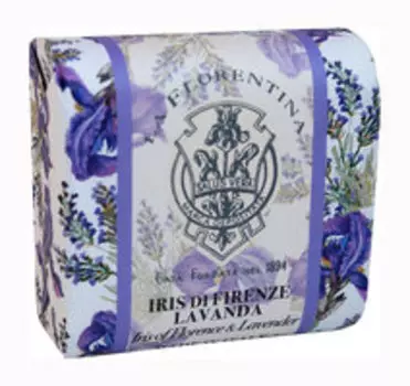 Мыло с экстрактами ириса и лаванды La Florentina Soap Iris of Florence and Lavender