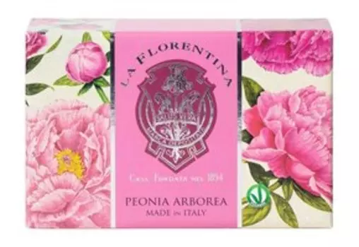 Мыло с экстрактом пиона La Florentina Soap Arboreal Peony