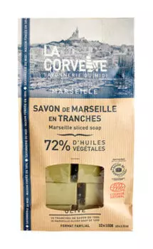 Mыло традиционное оливковое La Corvette Savon de Marseille Olive Brut en Vrac