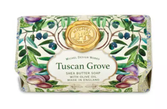 Мыло в бумажной обертке Michel Design Works Tuscan Grove Shea Butter Soap With Olive Oil
