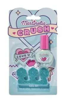 Набор детской косметики для ногтей Martinelia Crush Nail Set Blue