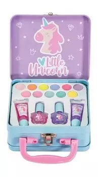 Набор детской косметики в кейсе Martinelia Little Unicorn Medium Tin Case