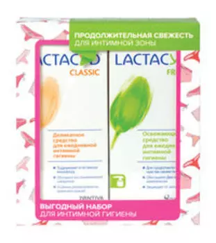 Набор для интимной гигиены Lactacyd Продолжительная свежесть