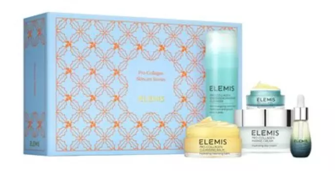 Набор для комплексного ухода за кожей лица с коллагеном Elemis Pro-Collagen Skincare Stories Kit