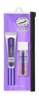 Набор для макияжа глаз Holika Holika Lash Correcting Mascara Define Volume Set
