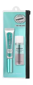 Набор для макияжа глаз Holika Holika Lash Correcting Mascara Hyper Curling Set