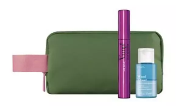 Набор для макияжа глаз в косметичке Pupa Vamp! Lash Extender + Wand Eraser Set Green