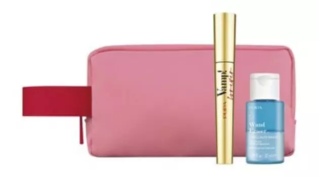 Набор для макияжа глаз в косметичке Pupa Vamp! Forever + Wand Eraser Set Pink