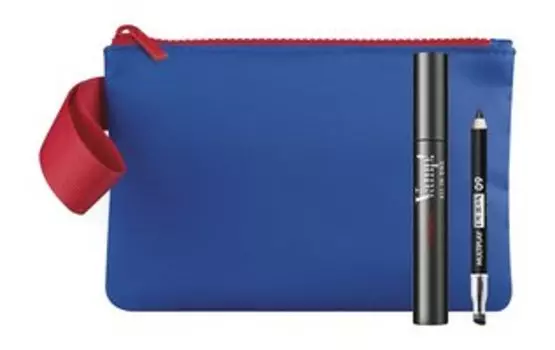 Набор для макияжа глаз в косметичке Pupa Vamp! All In One + Multiplay Set Blue