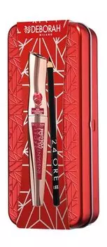 Набор для макияжа глаз в металлическом футляре Deborah Milano Make Up Set 07