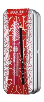 Набор для макияжа глаз в металлическом футляре Deborah Milano Make Up Set 08