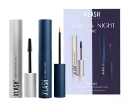 Набор для макияжа и ухода за ресницами Xlash Cosmetics Day & Night Care Duo Set I