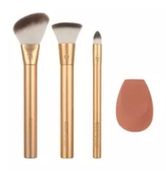 Набор для макияжа лица EcoTools Precious Metals Face Blend + Sculpt Set