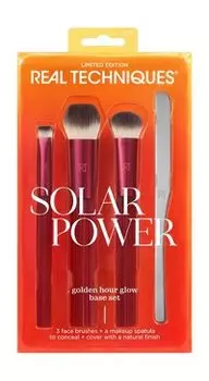 Набор для макияжа лица Real Techniques Solar Power Goden Hour Glow Base Set