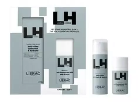 Набор для мужского ухода за кожей лица и тела Lierac The 3 In 1 Essential Products Set II