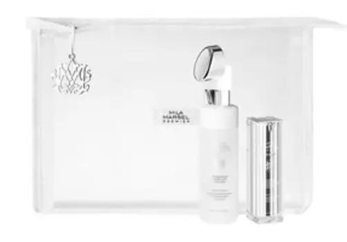 Набор для очищающего ухода за кожей лица MilaMarsel Premier Очищение и уход Набор