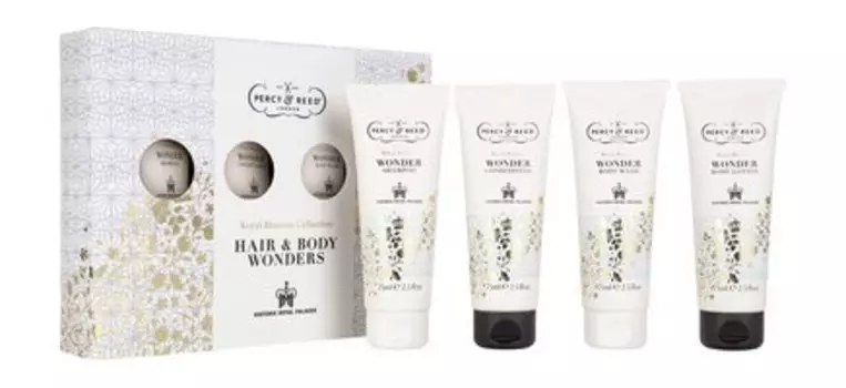 Набор для питательного ухода за волосами и телом Percy&Reed Royal Blossom Collection Hair & Body Wonders Set
