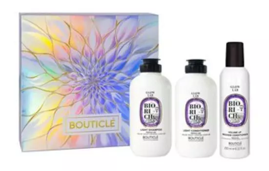 Набор для придания объема и восстановления всех типов волос Bouticle Glow Lab Biorich Hair Set