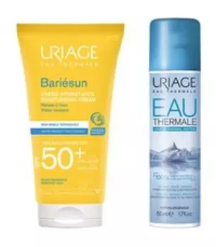 Набор для солнцезащитного ухода за телом Uriage Bariesun + Thermal Water Set