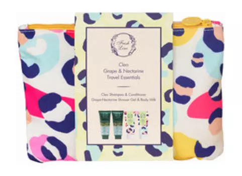 Набор для тела и волос Fresh Line Cleo & Grape-Nectarine Promo Set