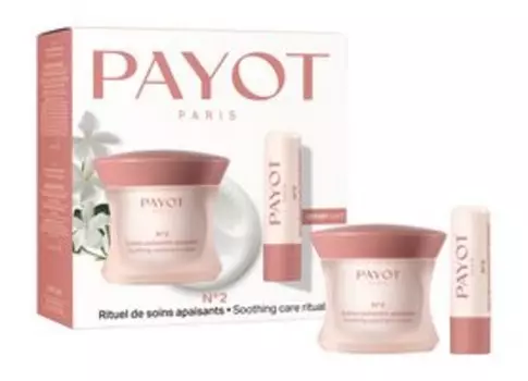 Набор для ухода за чувствительной кожей лица и губ Payot №2 Soothing Care Ritual Set