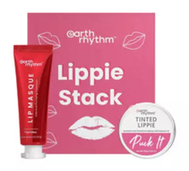 Набор для ухода за губами Earth Rhythm Lippie Stack Box
