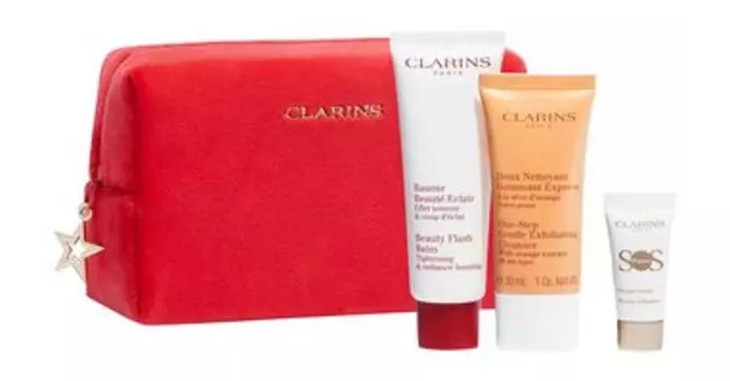Набор для ухода за кожей лица Clarins Radiance Care Experts Set