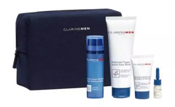 Набор для ухода за кожей лица и тела Clarins Men Hydrating Essentials Set