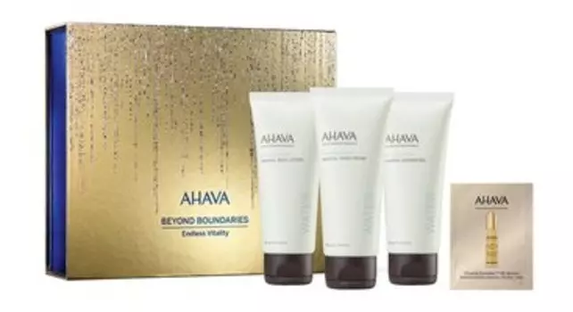 Набор для ухода за кожей лица и тела с водой Мертвого моря Ahava Beyond Boundaries Endless Vitality Set