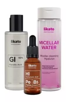 Набор для ухода за кожей лица Likato Professional Lifting Complex Set