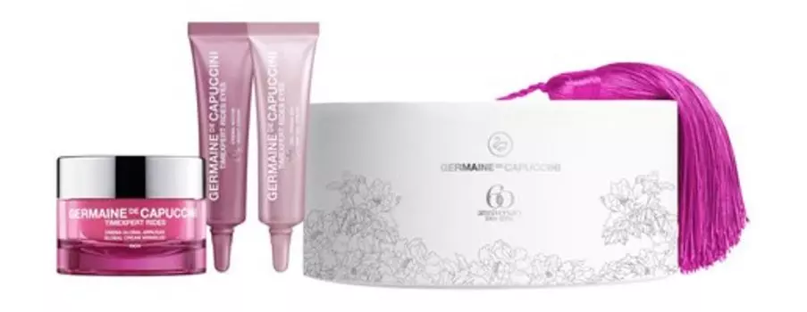 Набор для ухода за кожей лица с пептидами Germaine de Capuccini 60 Anniversary Timexpert Rides Rich Set