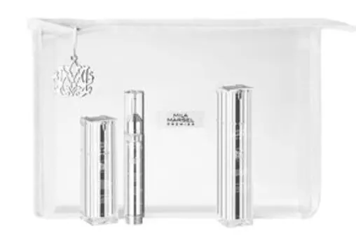 Набор для ухода за кожей лица, шеи и декольте MilaMarsel Premier Интенсивное увлажнение и лифтинг Набор