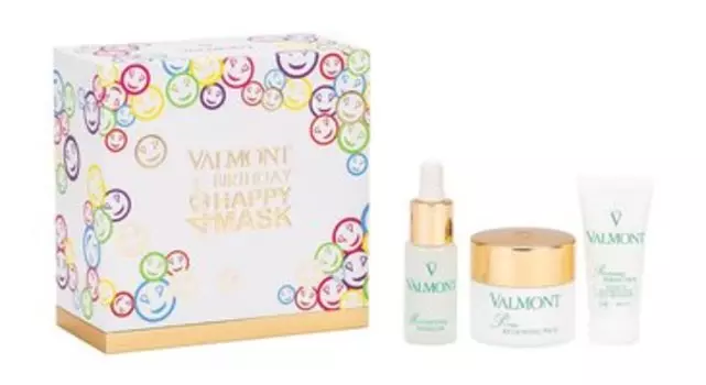 Набор для ухода за кожей лица в юбилейном дизайне Valmont 40th Birthday Happy Mask Party Set